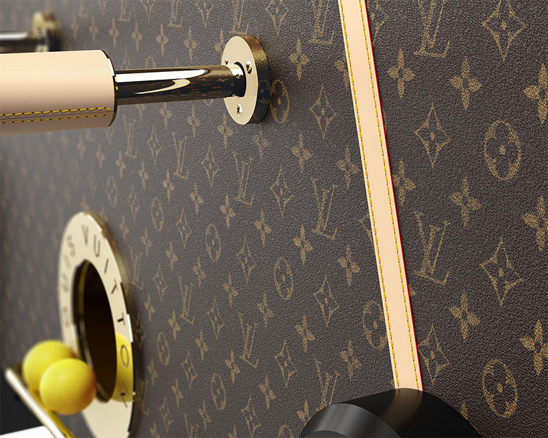 Synonymous with leisure, the foosball table gets a luxurious update from  Louis Vuitton 