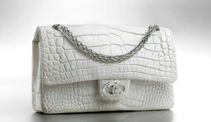Chanel “Diamond Forever” Classic Bag | Chanel made only 13 of these bags.