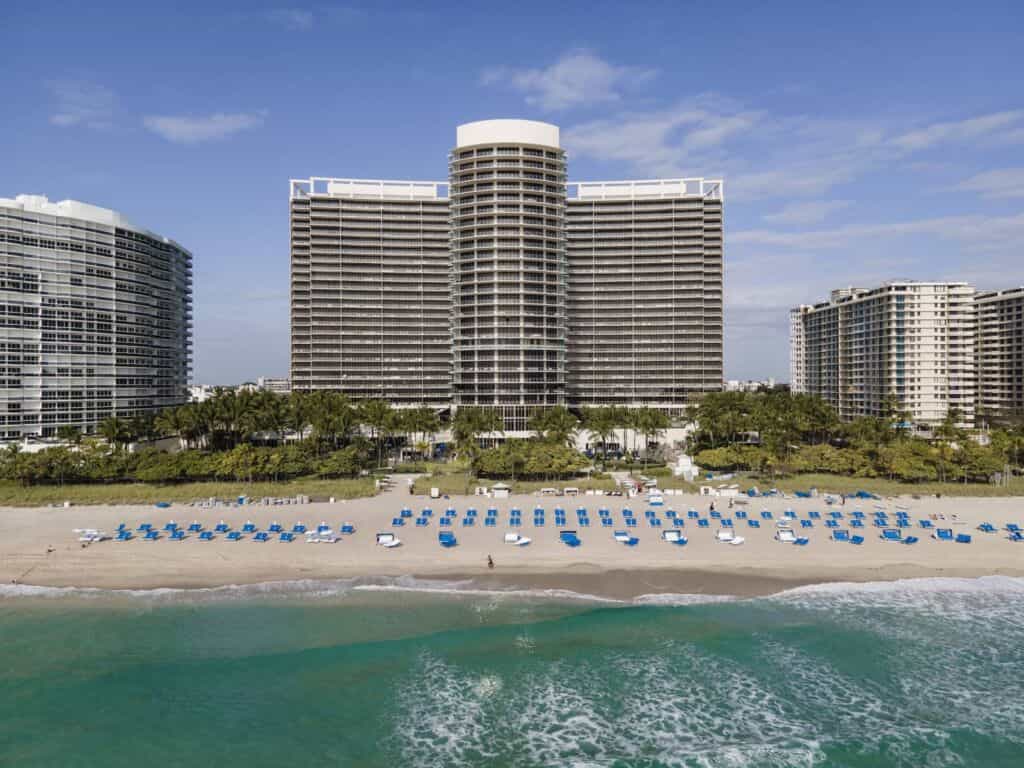 The St. Regis Bal Harbour, a Miami beach resort and spa