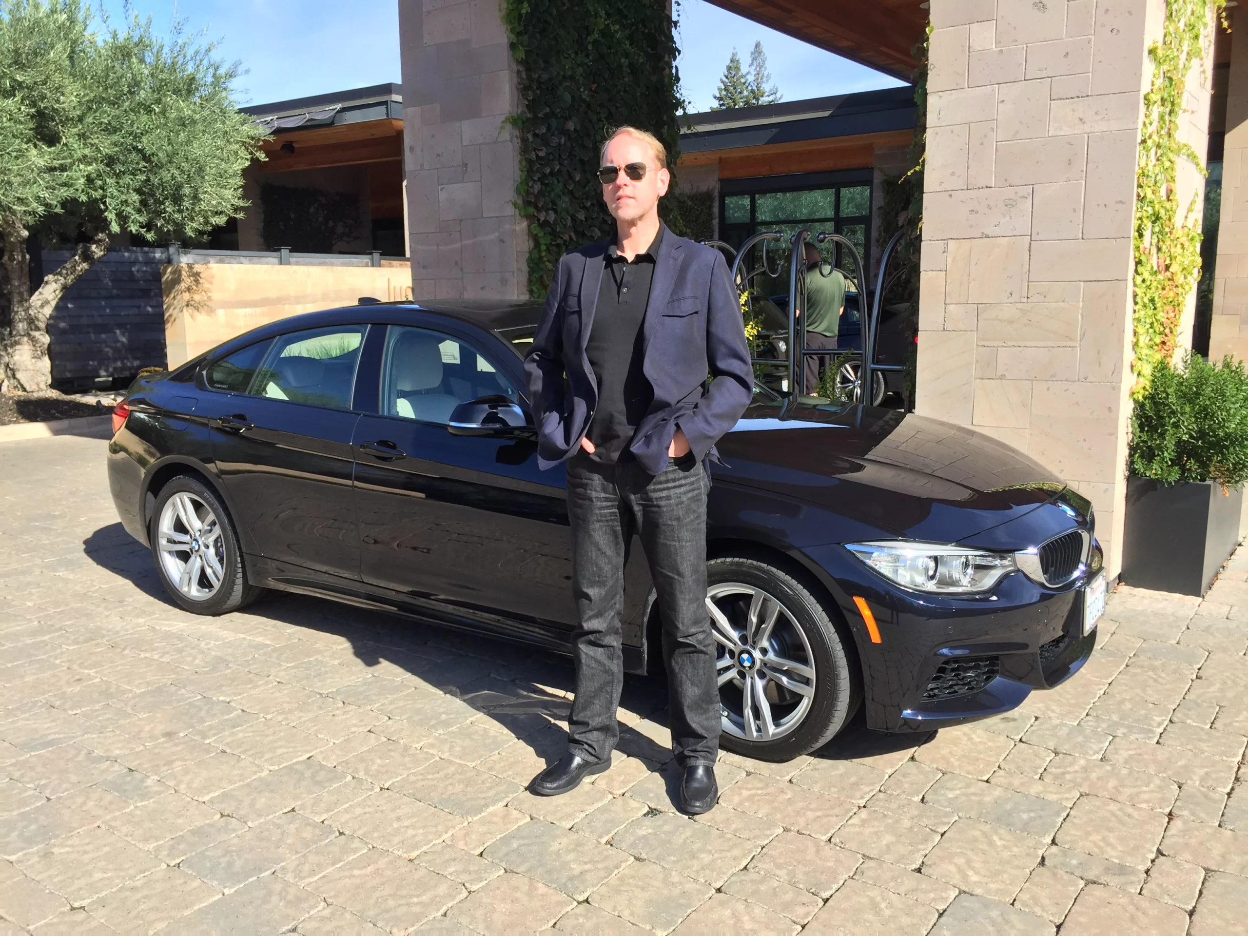 Pursuitist Editor In Chief exploring Napa in a BMW