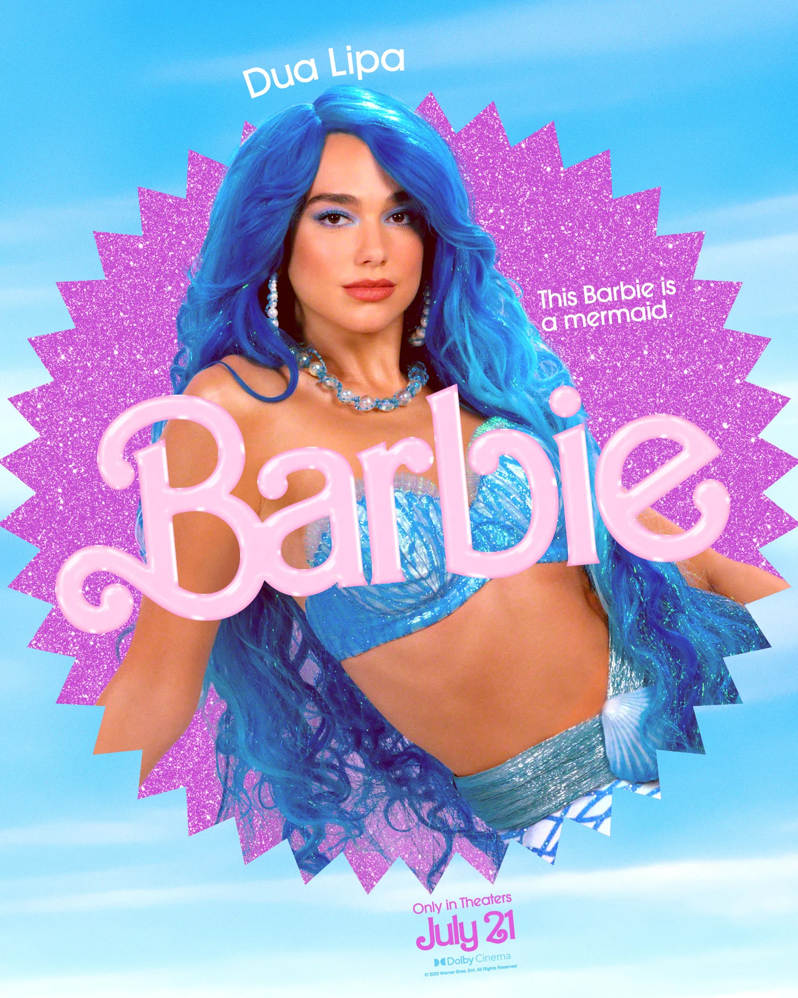 Dua Lipa Mermaid Barbie